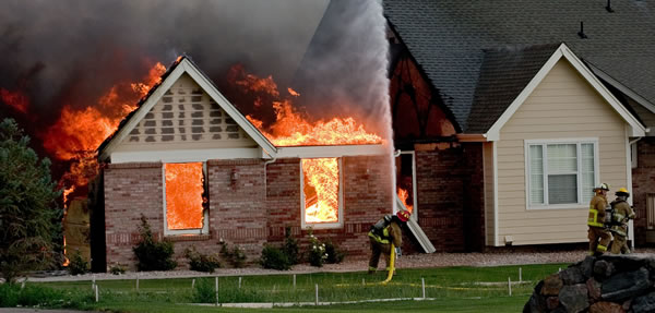 house fire claim help